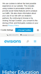 Mobile Screenshot of evisions.com